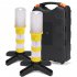 2pcs Led Twinkle Star Emergency Car Roadside Flares Light Kit Safety Strobe Warning Light Alert Flare Orange