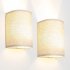 2pcs Led Wall Lamp With Remote Control 3 Color Temperature Rechargeable Wireless Design Bedroom Bedside Lamp For Bedrooms Living Rooms Color battery