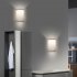 2pcs Led Wall Lamp With Remote Control 3 Color Temperature Rechargeable Wireless Design Bedroom Bedside Lamp For Bedrooms Living Rooms Color battery