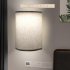 2pcs Led Wall Lamp With Remote Control 3 Color Temperature Rechargeable Wireless Design Bedroom Bedside Lamp For Bedrooms Living Rooms Color battery