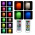2pcs Led Wall Lamp With Remote Control 3 Color Temperature Rechargeable Wireless Design Bedroom Bedside Lamp For Bedrooms Living Rooms Color battery