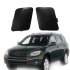 2pcs Left And Right Bumper Tow Hook Cover Cap For RAV4 OE  53285 42930 53285 42931 Black
