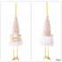 2pcs Light Up Christmas Gnomes Figurines With LED Lights Battery Powered Multifunctional Christmas Decorations  31x8cm  As shown in the picture