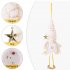 2pcs Light Up Christmas Gnomes Figurines With LED Lights Battery Powered Multifunctional Christmas Decorations  31x8cm  As shown in the picture