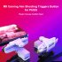 2pcs M9 Mobile Gaming Trigger Controller Joystick Gamepad Buttons Compatible For Pubg Mobile Game Parts black