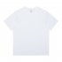 2pcs Men Short Sleeves Sports T shirt Fashion Simple Solid Color Round Neck Casual Loose Pullover Tops White XL