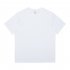 2pcs Men Short Sleeves Sports T shirt Fashion Simple Solid Color Round Neck Casual Loose Pullover Tops White 3XL