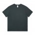 2pcs Men Short Sleeves Sports T shirt Fashion Simple Solid Color Round Neck Casual Loose Pullover Tops black XL