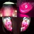 2pcs Metal Motorcycle Lights Angel Eye Led Headlight H4 Ghost Demon Eye Shape Electric Vehicle Modification Parts Accessory red light