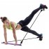 2pcs Multifunctional Pilates Rod Yoga Rally Rod Chest Expansion Fitness Pole Purple