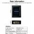 2pcs Outdoor Solar Wall Lights 2 Colors IP65 Waterproof Energy Saving Automatic Sensor Modern Style Solar Fence Lights White light