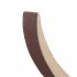 2pcs PO 06 Piano Sanding Board Elbow Head Piano Tuning Tools Solid Wood Felt Polishing Hammer Repair Tool Musical Instrument Wood color
