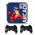 2pcs Pawky Pad Game Hard Drive for Saturn Ps2 n64 4k Gaming Wire Handle Black US Plug