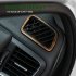 2pcs Peach Wood Grain Air  Vent  Trims Wind Outlet Decoration Dashboard Stickers For Honda Cr v 2017 2018 2019 2020 Original wood grain CRV Haoying instrument p