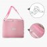 2pcs Portable Baby Nest Bed Pillow For  Boys  Girls Travel Bed Infant Cotton Cradle  Crib  Newborn  Bed pink polka dot 85x45