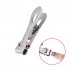 2pcs Professional Nail Clippers File Set Anti skid Stainless Steel Toenail Fingernail Cutter Manicure Tools   Small 