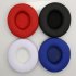 2pcs Replacement Ear Pads Sponges Earmuffs Compatible For Monster Beats Solo 2 0 Wire controlled Earphones red