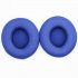 2pcs Replacement Ear Pads Sponges Earmuffs Compatible For Monster Beats Solo 2 0 Wire controlled Earphones red