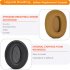 2pcs Replacement Earpads Compatible For Sennheiser Hd 4 50bt 4 40bt Hd 4 30 Hd4xx Headphones Ear Pads Cushions black