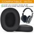 2pcs Replacement Earpads Compatible For Sennheiser Hd 4 50bt 4 40bt Hd 4 30 Hd4xx Headphones Ear Pads Cushions black