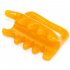 2pcs Resin Beeswax Scraping  Tool Full Body Shoulder Arm Leg Massager Tool Healthcare Massager yellow