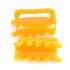 2pcs Resin Beeswax Scraping  Tool Full Body Shoulder Arm Leg Massager Tool Healthcare Massager yellow