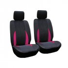 2pcs Set Car Front Breathable Seat Covers Universal Application 4 Seasons Available 