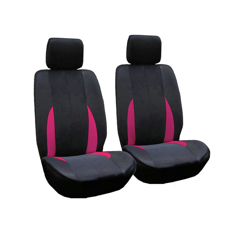 Rose 2PCS/Set Car Front Breathable Seat Cover