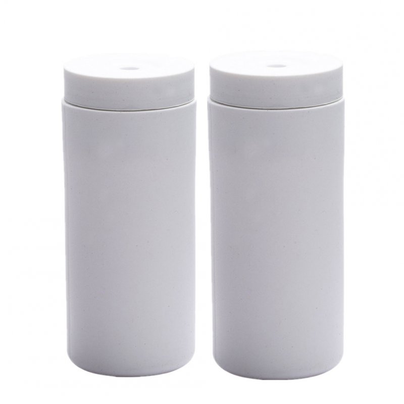 2pcs Silicone Manual Soap Dispenser Hand Sanitizer Bottle Essential Oil Lotion Dispenser White