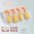 2pcs Silicone Popsicle Molds With Cover Homemade Easy Release Ice Cream Mold Diy Popsicle Maker Kitchen Tools 43277 43283