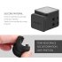 2pcs Silicone Protective Dustproof Lens Cap for Insta360 ONE R Action Camera Protector Cover Accessories black