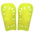 2pcs Soccer Shin Guard Pads Soft Football Cuish Plate Breathable Shinguard Leg Protector For Men Women Children yellow