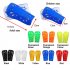 2pcs Soccer Shin Guard Pads Soft Football Cuish Plate Breathable Shinguard Leg Protector For Men Women Children white