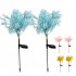 2pcs Solar Garden Lights With 1 2v600mah Rechargeable Battery Led Emulation Solar Rape Flower Lights For Patio Yard Pathway Holiday Decor blue