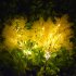 2pcs Solar Garden Lights With 1 2v600mah Rechargeable Battery Led Emulation Solar Rape Flower Lights For Patio Yard Pathway Holiday Decor blue