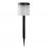 2pcs Solar Led Sensor Lawn Light Outdoor Waterproof Landscape Decoration Night Lamp