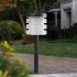2pcs Solar Led Sensor Lawn Light Outdoor Waterproof Landscape Decoration Night Lamp