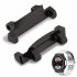 2pcs Stainless Steel Strap Connector Compatible For Amazfit T rex2 Smartwatch Lugs Adapter Replacement Accessories black