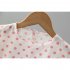 2pcs Summer Cotton Tops Suit For Girls Sweet Flying Sleeves Shirt Denim Shorts Set For Kids Aged 0 4 orange 0 1Y 80cm