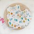 2pcs Summer Cotton Vest Suit Children Cartoon Printing Sleeveless Tank Top Shorts Suit For Boys Girls flamingo 4 5Y 120cm