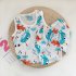 2pcs Summer Cotton Vest Suit Children Cartoon Printing Sleeveless Tank Top Shorts Suit For Boys Girls flamingo 18 24M 90cm