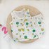 2pcs Summer Cotton Vest Suit Children Cartoon Printing Sleeveless Tank Top Shorts Suit For Boys Girls flamingo 18 24M 90cm