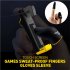 2pcs Sweat proof Touch Screen Game Controller Thumbs Finger Sleeve for PUBG Game black