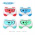 2pcs Tns 2130 Hand Grip Case Controller Gamepad Hand Grip Stand Compatible for Switch Oled Left Right Handle Red Blue