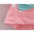 2pcs Toddler Girls Short Sleeve Printed Bowknot Shirt Top Shorts Outfits Summer Cotton Clothes Baby Suit pink 3 4Y 110cm
