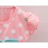 2pcs Toddler Girls Short Sleeve Printed Bowknot Shirt Top Shorts Outfits Summer Cotton Clothes Baby Suit green 18 24M 90cm