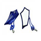 2pcs Motocycle Side Rear View Mirror
