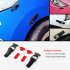 2pcs Universal Black Car Bumpers Trunk Fender Hatch Lids Release Fasteners Kit small