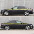 2pcs Universal Car  Sticker Body Side Stripe Hood Sticker Pvc For All Car Vinyl Bumper Decals yellow