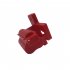 2pcs Wall Mount Type Brackets Set Compatible for Milwaukee 12v M12 Tool Holder Battery Hanger Rack Red